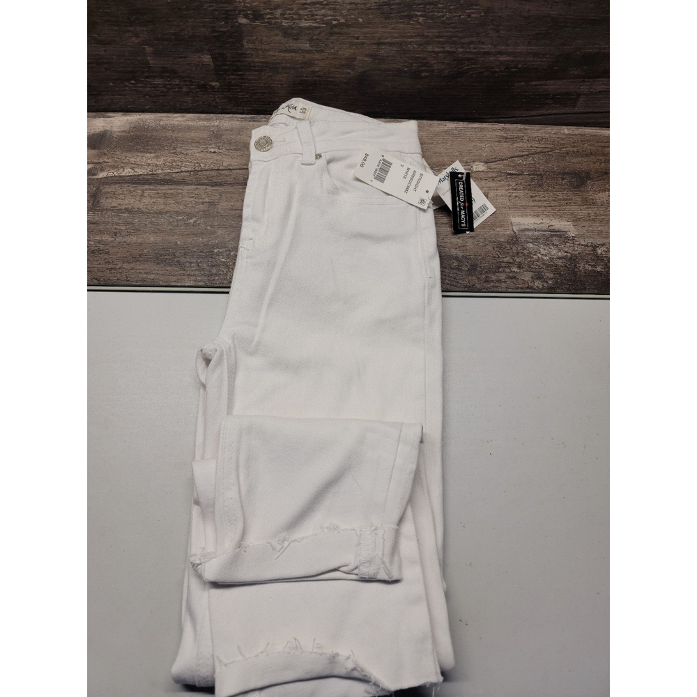Indigo Rein white ankel jeans sz 3